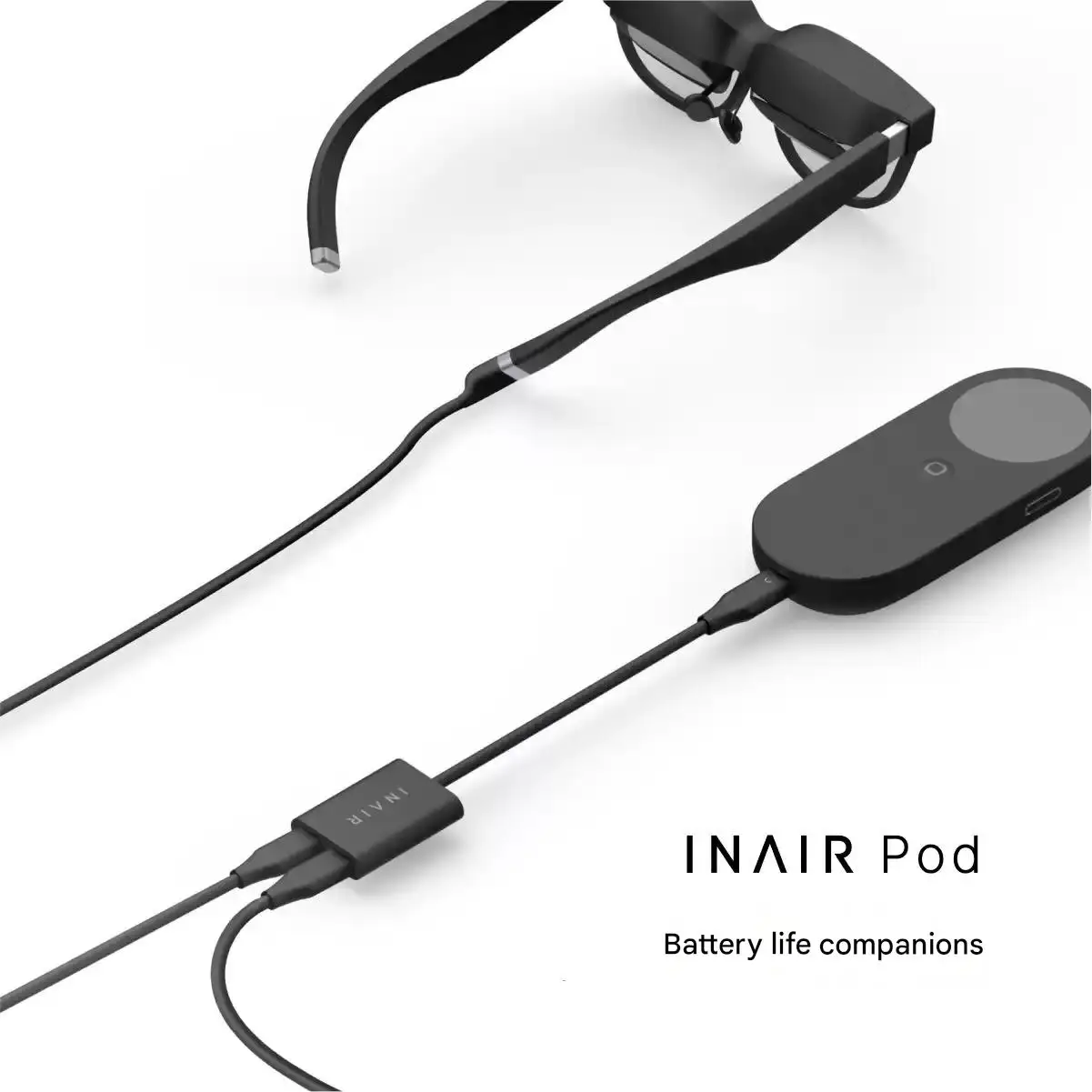 Адаптер INAIR Hub Smart AR Glasses для зарядки и использования во время игры, незаменим для Switch, прямое подключение к Ha (art.: 3920dbc682ba3) - 3920dbc682ba3