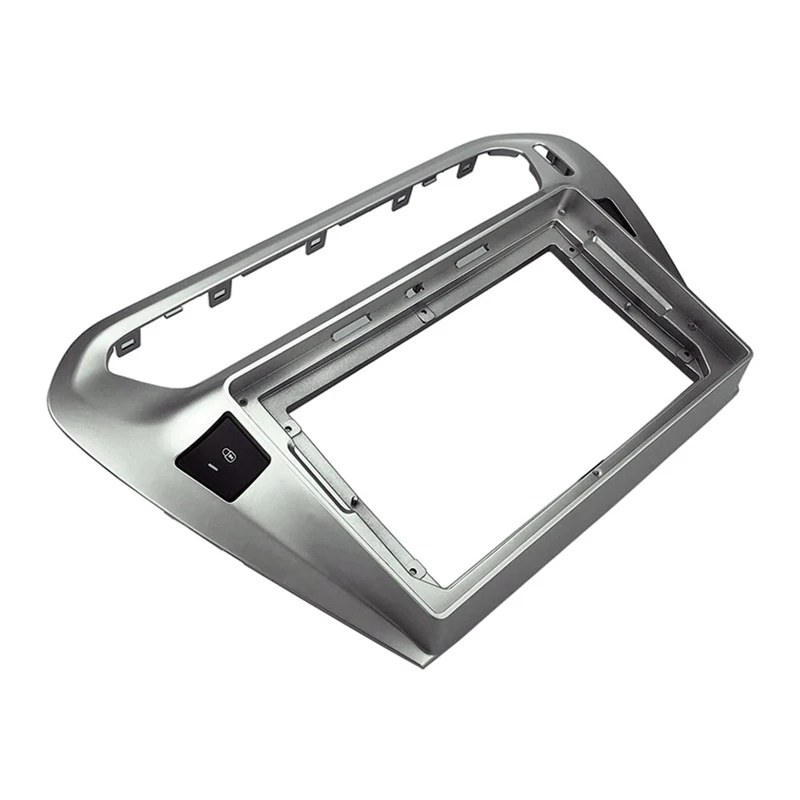 Автомобильный радиоприемник 2 Din 9 дюймов установка DVD GPS Mp5 пластиковая панель Fascia