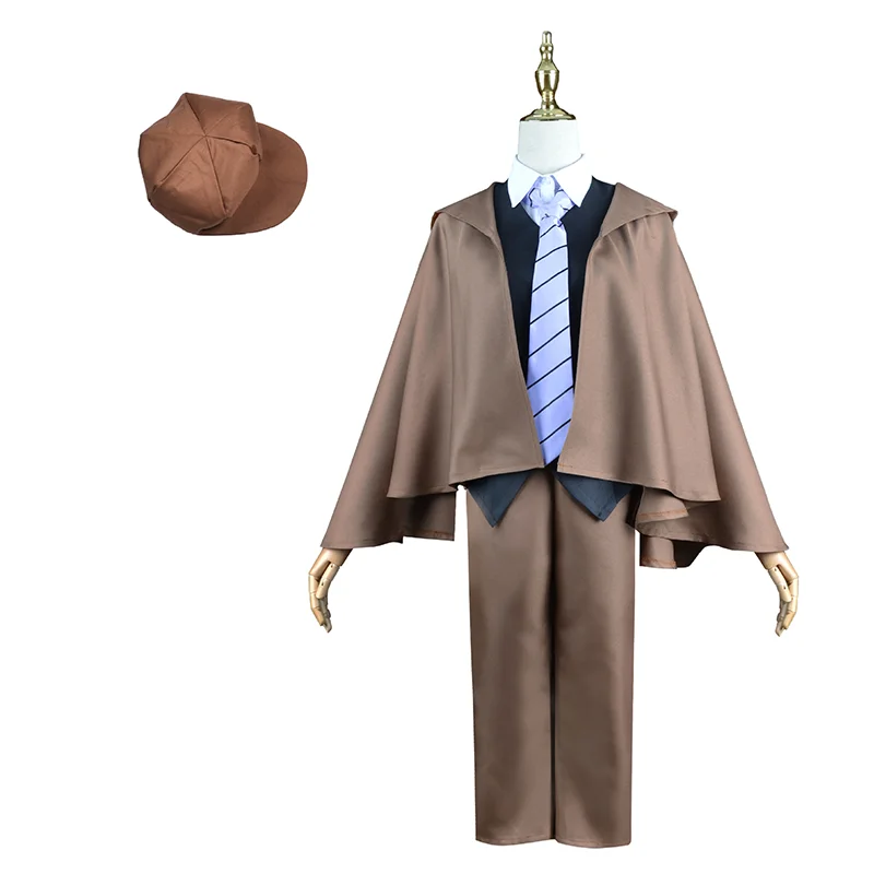 Hemixush аниме Cos Edogawa Rampo косплей костюм вечерняя форма полный комплект унисекс