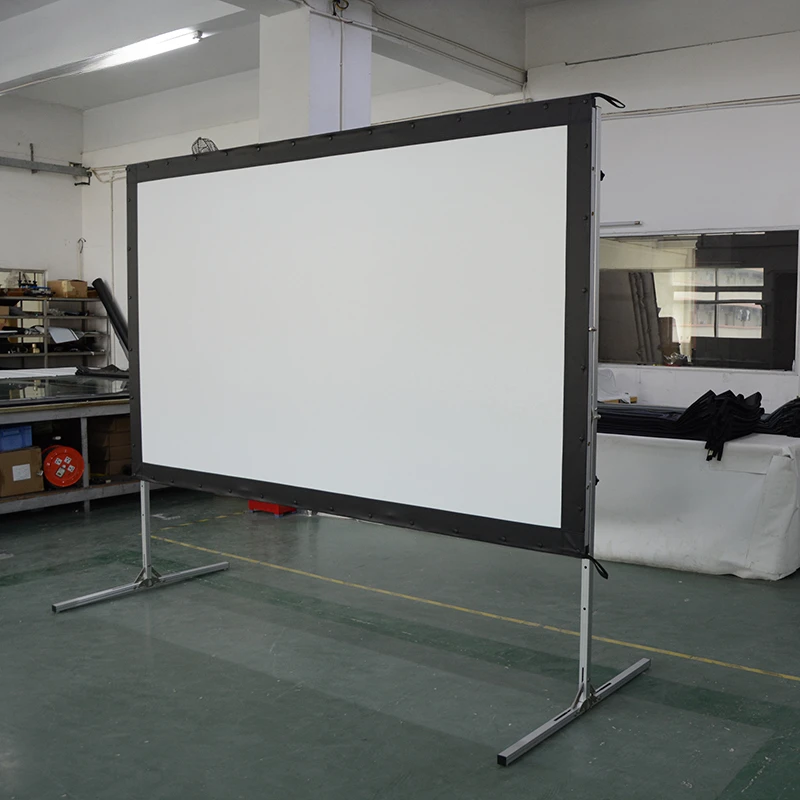 

MGF Screen Outdoor projection fast fold outdoor advertising 16 9 hd cinema 120 inch projector screen