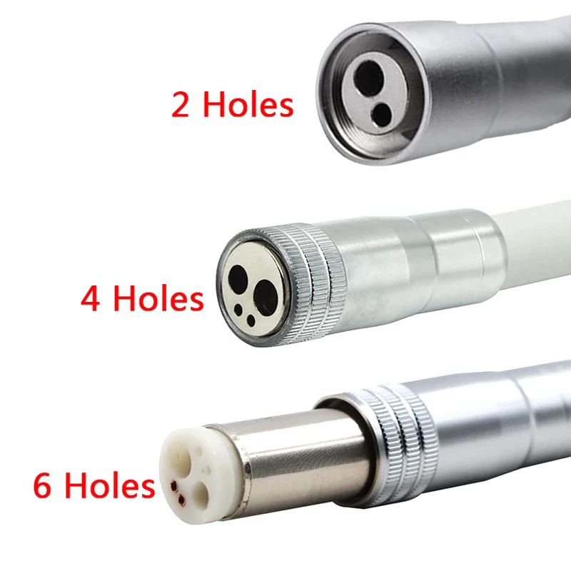 Стоматологический 4 отверстия силиконовый волоконно-оптический шланг для