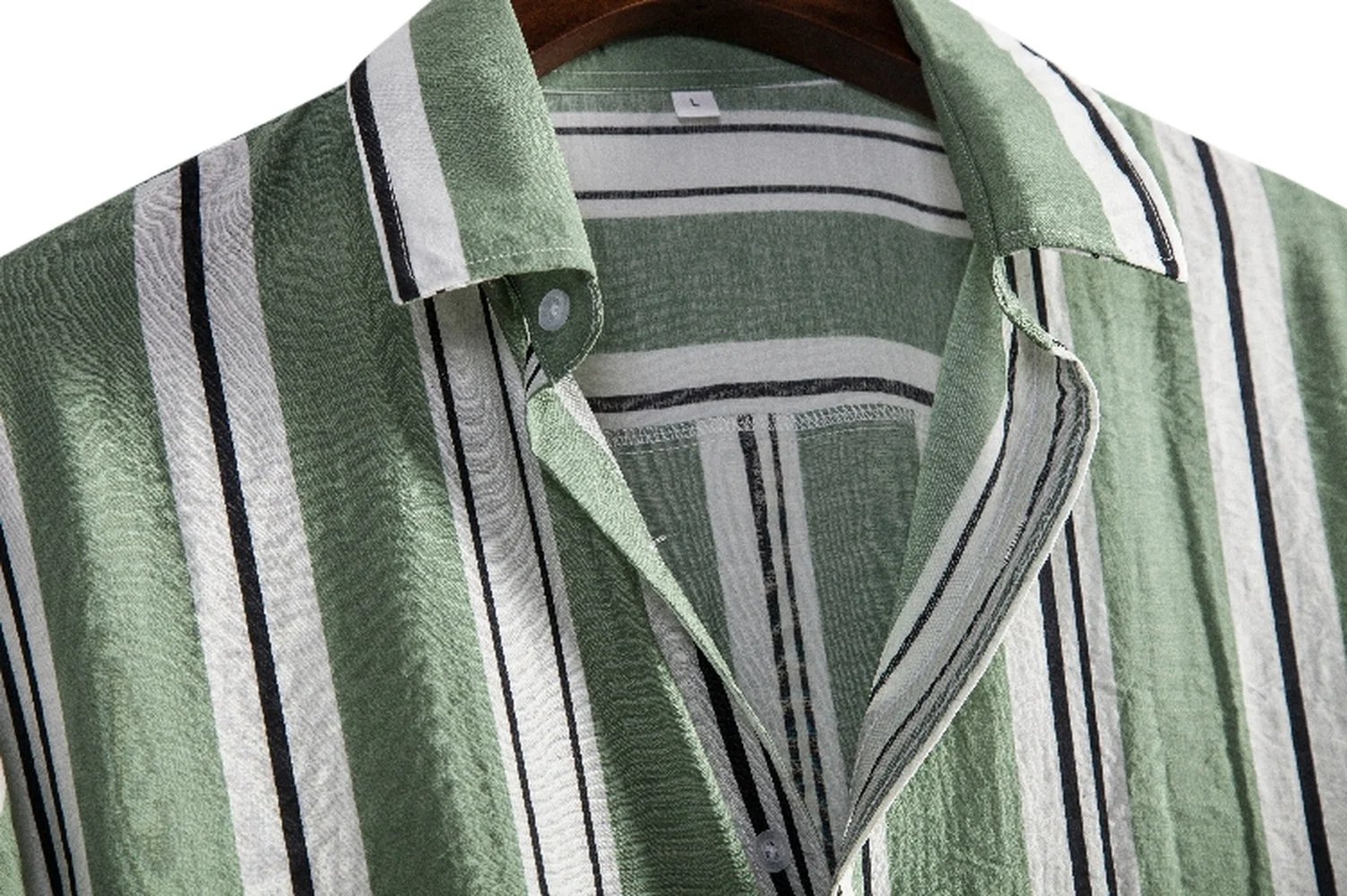 European Size 2022 Summer New Large Size Short Sleeve Lapel Shirt Men's Loose Striped Flower Shirts Harajuku Collared Shirt