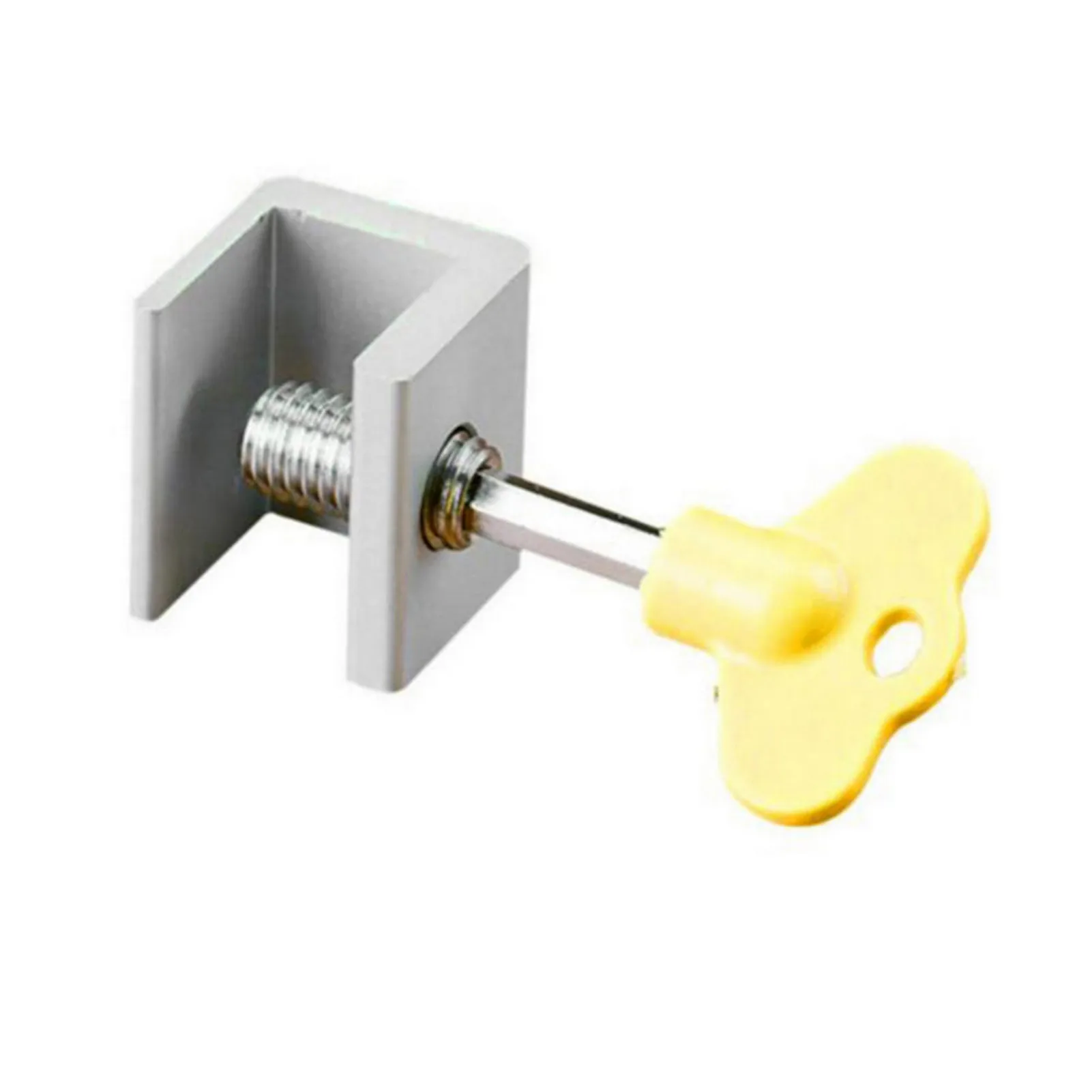 

Fashion Sliding Door Lock Window Wedge Safety Lock Aluminum Alloy Window Limit Stopper Child Safety Anti Theft Protection Door