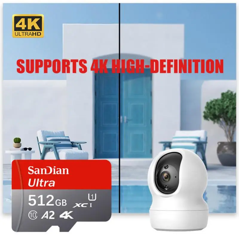 Оригинальная карта памяти SD емкостью 2 ТБ 1 512 ГБ высокоскоростная TF-карта U3 класса