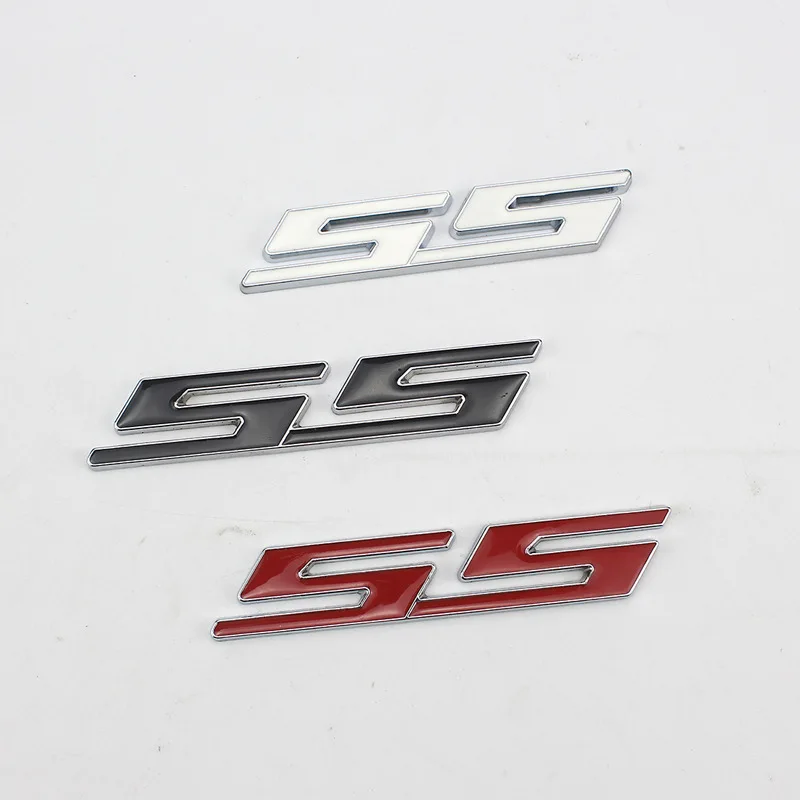 

3D Car Sticker Front Hood Grill Emblem Grille Badge for Chevrolet SS Sport Cruze Camaro Captiva Aveo Lacetti Rear Trunk stickers