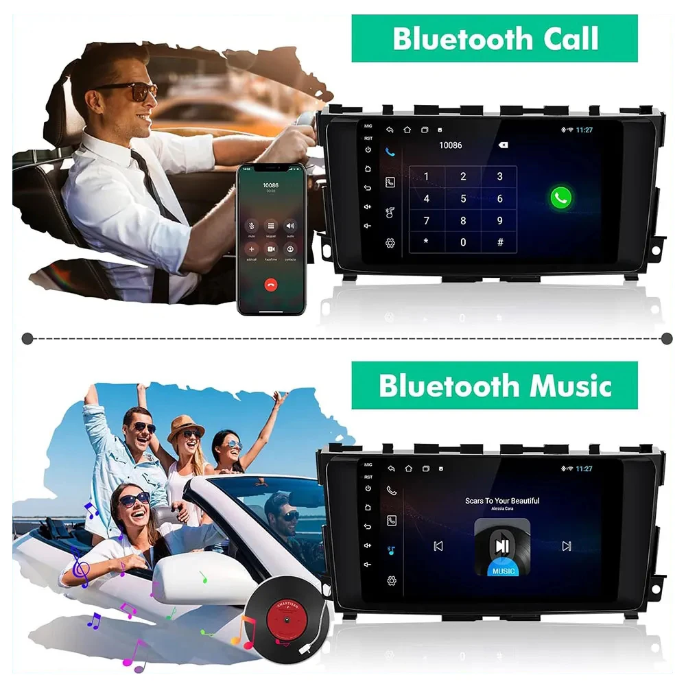 Android 14 для SEAT Ibiza 6J IV 4 2008-2015 2K QLED стерео автомобильный радиоприемник
