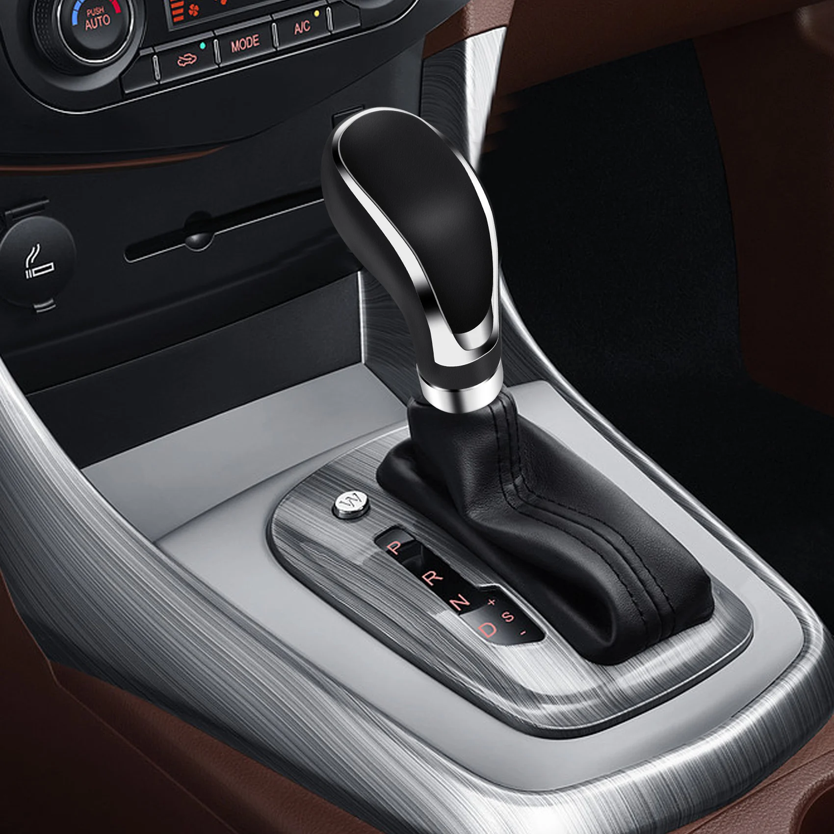 Кожаная рукоятка рычага переключения передач для большинства ручных