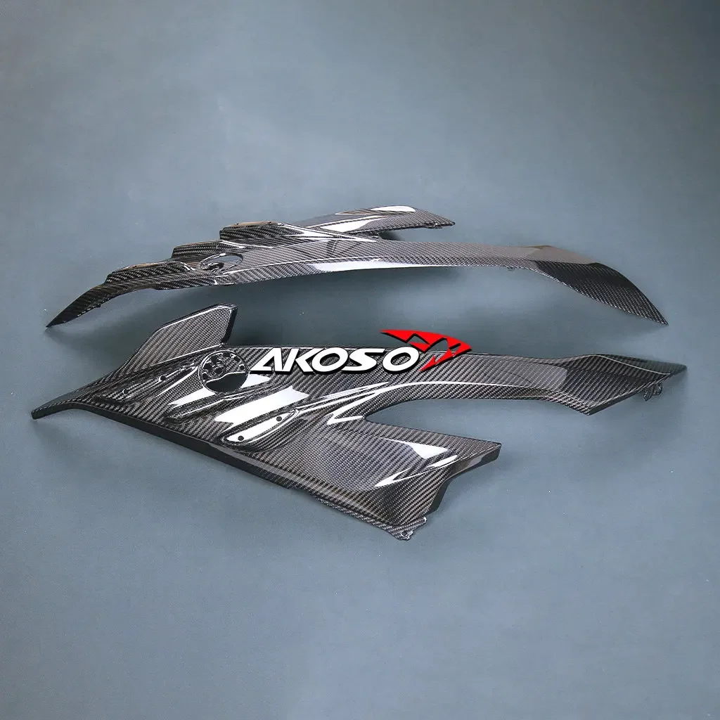 100% 3K полностью углеродное волокно детали кузова мотоцикла комплект боковых
