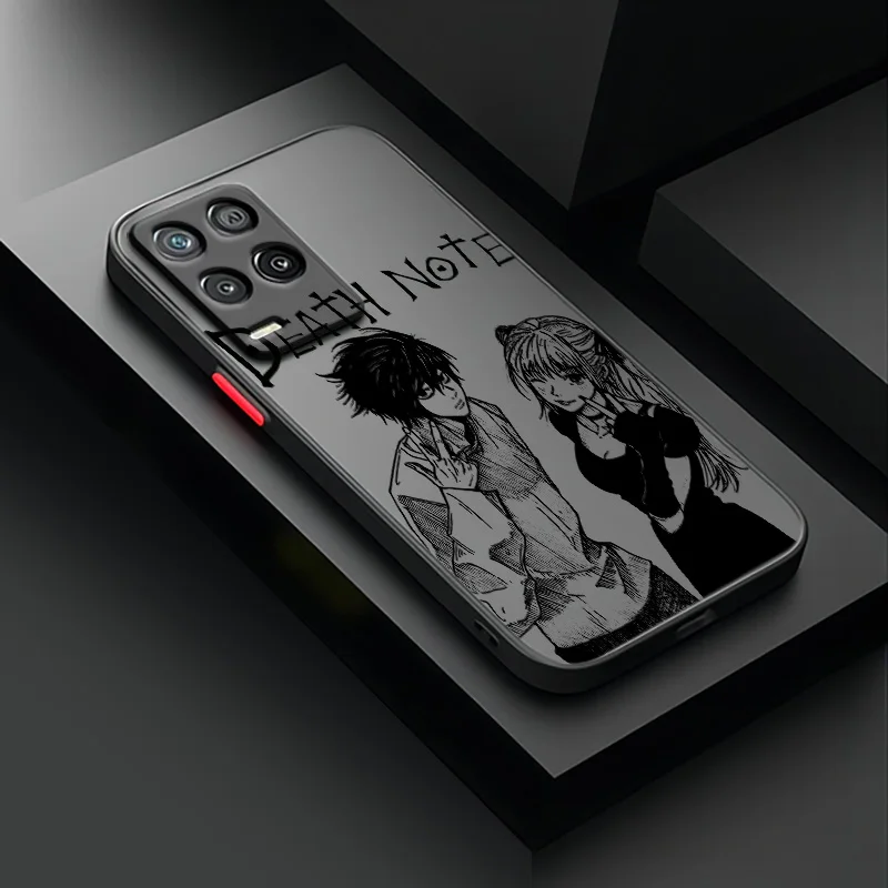 DEATH NOTE Anime Phone Case For OPPO Reno 8T 8 7Z 7 6Z 6 5 4 3 Pro Plus Lite Frosted Translucent Cover Shell