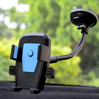 universal car phone holder bracket windshield mount phone stand car mobile support suction phone locking car accessories