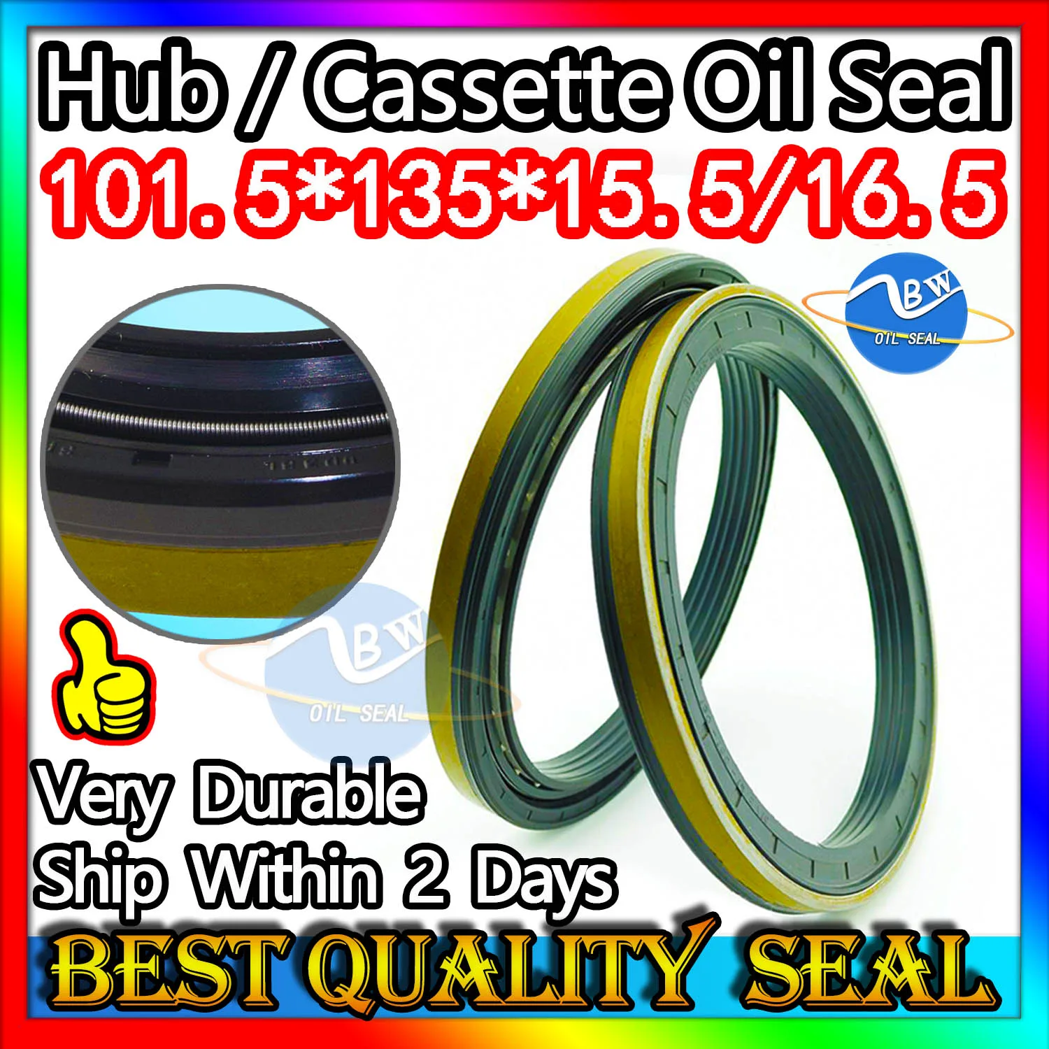 

Cassette Oil Seal 101.5*135*15.5/16.5 Hub Oil Sealing For Tractor Cat 101.5X135X15.5/16.5 Parts MOTOR Construction Tool Set