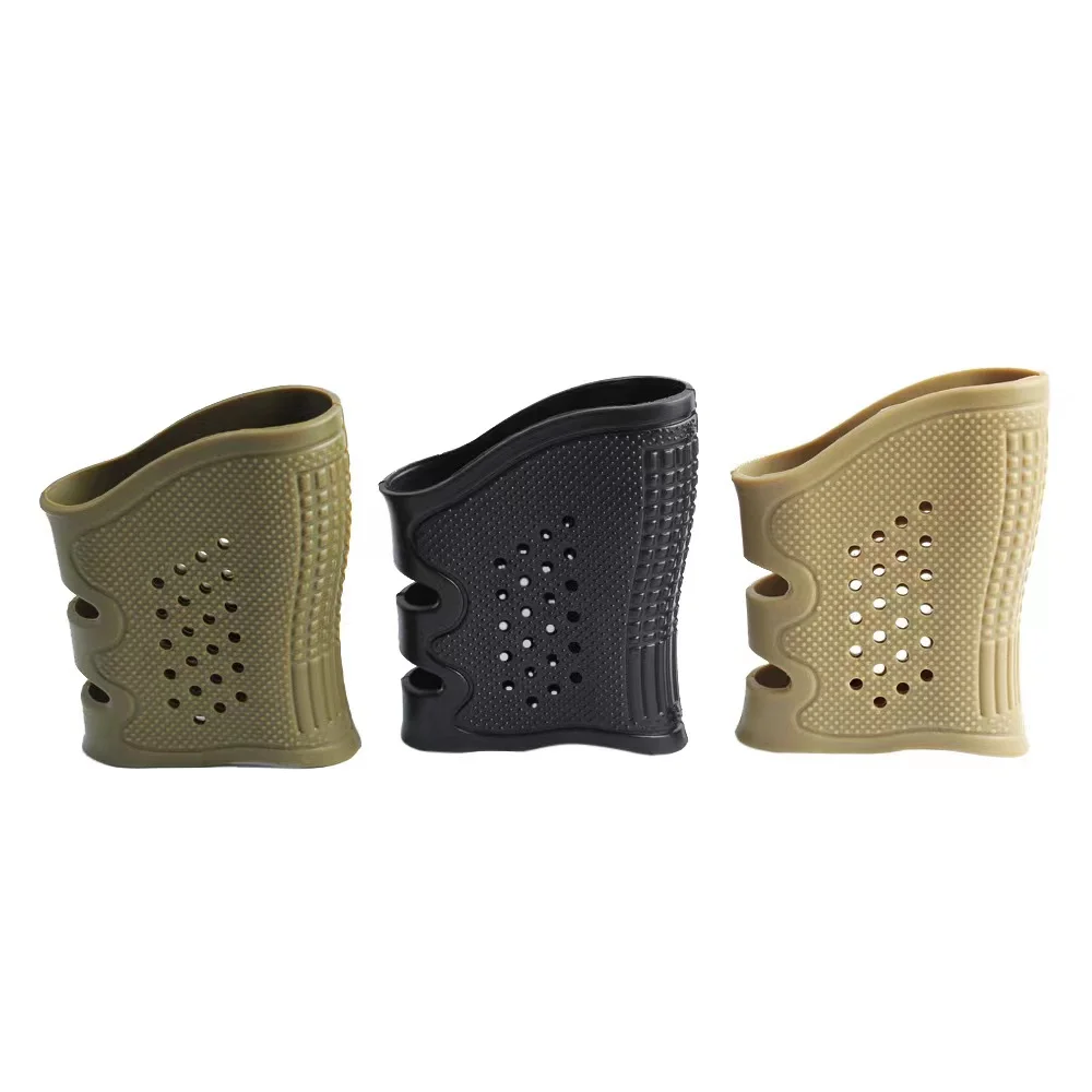 

Glock 17 Tactical Pistol Rubber Holster Non-Slip Tactical Pistol Rubber Protection Is Involved In The Grip Of a Glock Pistol Hol