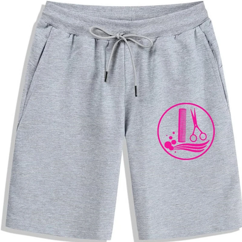 

2016 Fashion Graphic Women Crew Neck Hairdressing Comb Scissor Design - Salon Stylist printing Men's Shorts2019 fashionable Br