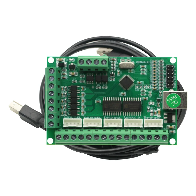 

Новая плата драйвера CNC USB MACH3 100 кГц плата прерывания 5 осей интерфейс драйвера контроллер движения