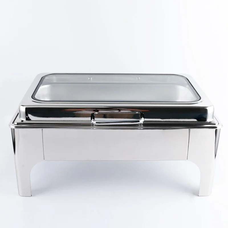 Прямоугольный набор-буфет с горячим горшком 9 0 литра набором подогрева еды на