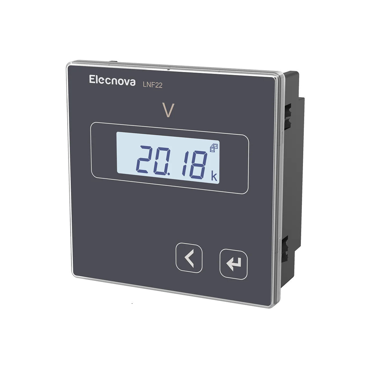 

LCD digital display 96*96 panel mounted power meter single phase voltmeter