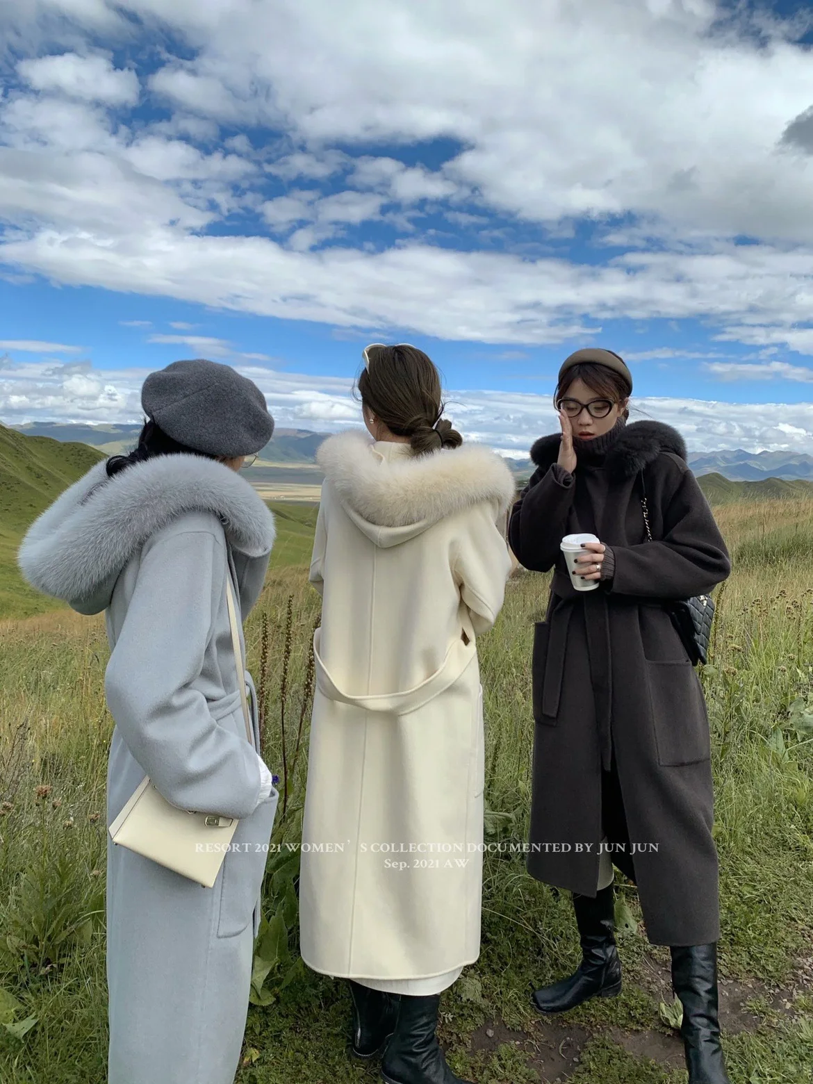 Рисунок 2 - Женское пальто из натурального меха