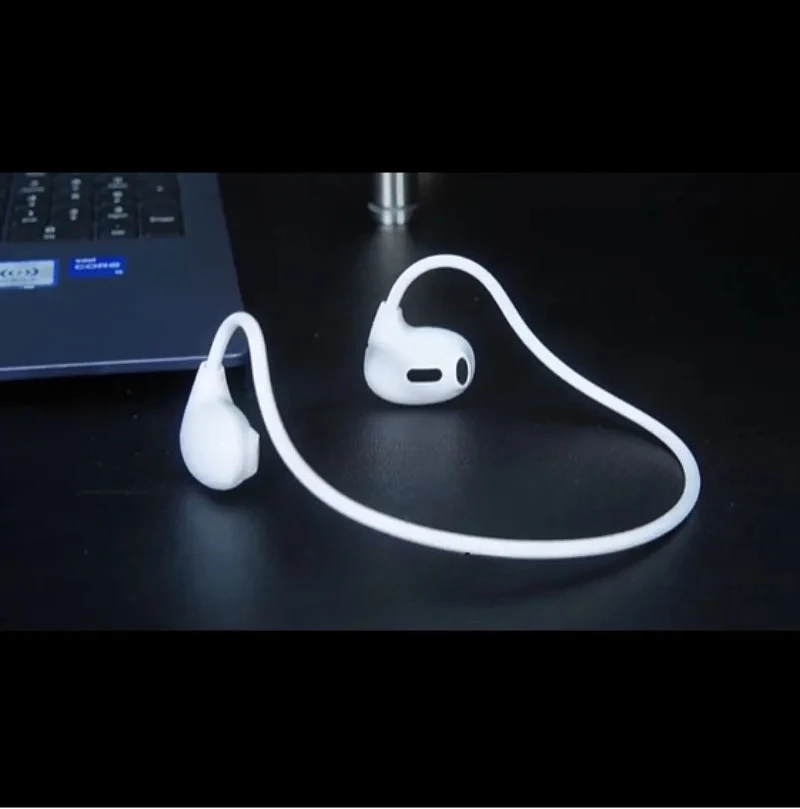 Фото Lenovo Bluetooth 5.3 Наушники Беспроводные водонепроницаемые наушники костной проводимости Стерео наушники-вкладыши Спортивные наушники с микрофоном №2
