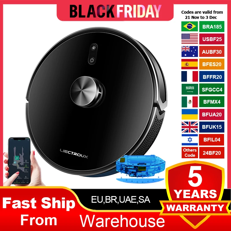 Беспроводной робот-пылесос X6 LDS