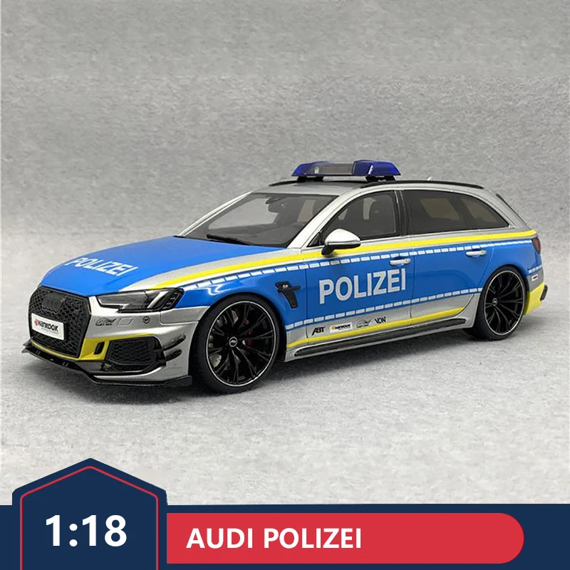 

GT Spirit 1:18 Audi Audi ABT RS4-R AVANT Police Car Resin Model