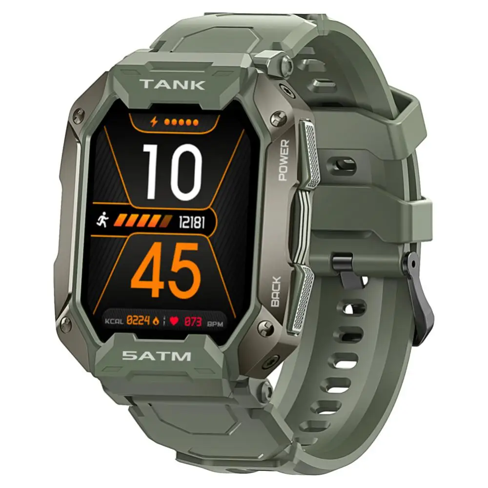 

Smart Watch 380mah Blood Pressure Monitor Sport Watch Waterproof 1.72-inch Smartwatch Smart Bracelet