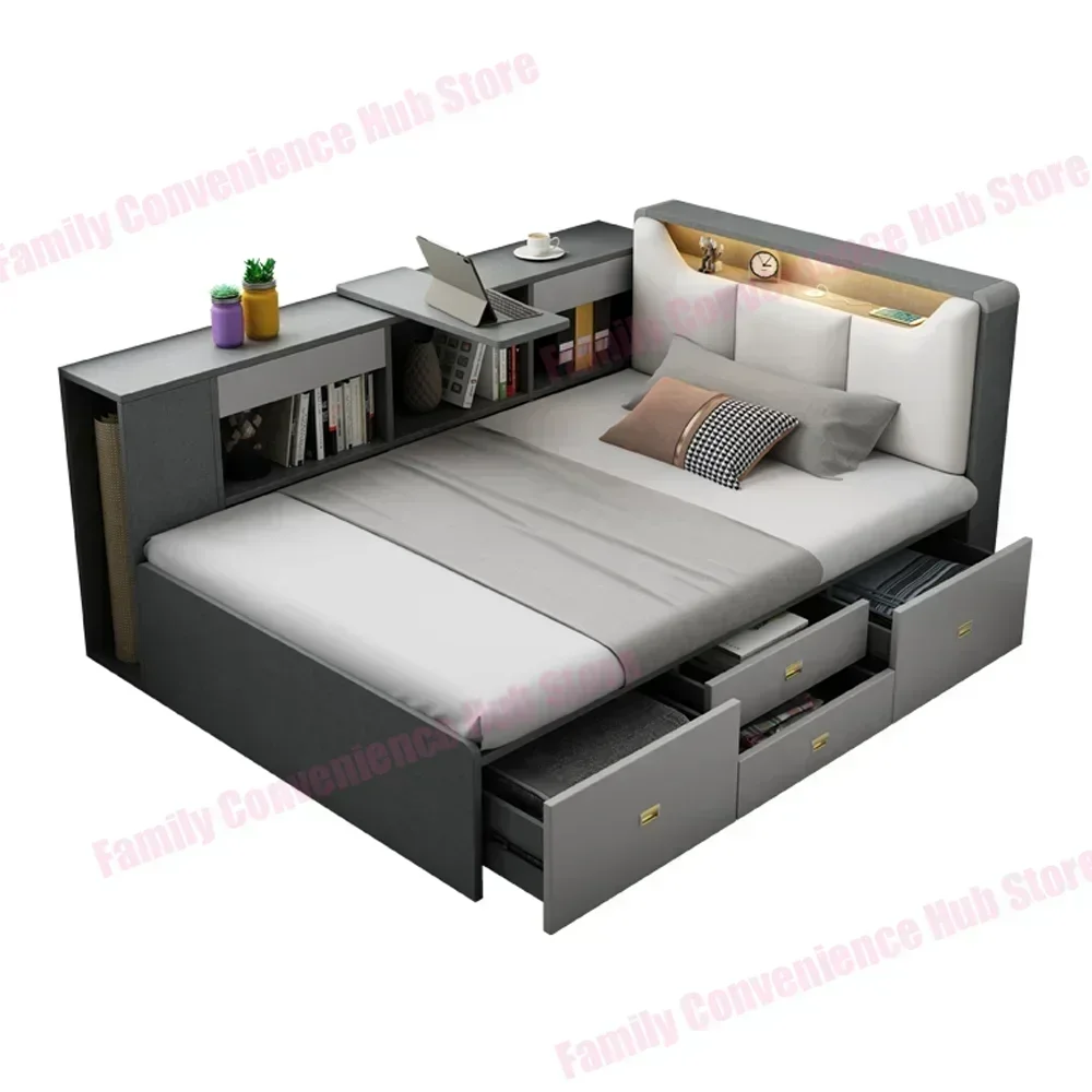 Односпальная кровать размер 198*50*71 см цвет в ассортименте