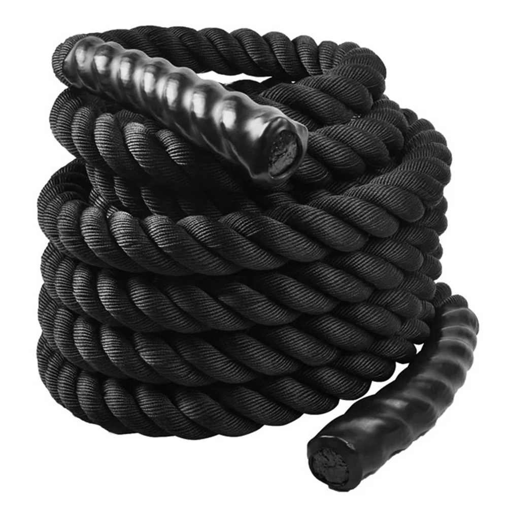 

25mm Weighted Battle Lose Weight Outdoor Home Heavy Jump Rope Non Slip Handle Fitness Builds Power Training Strength Adult Gym