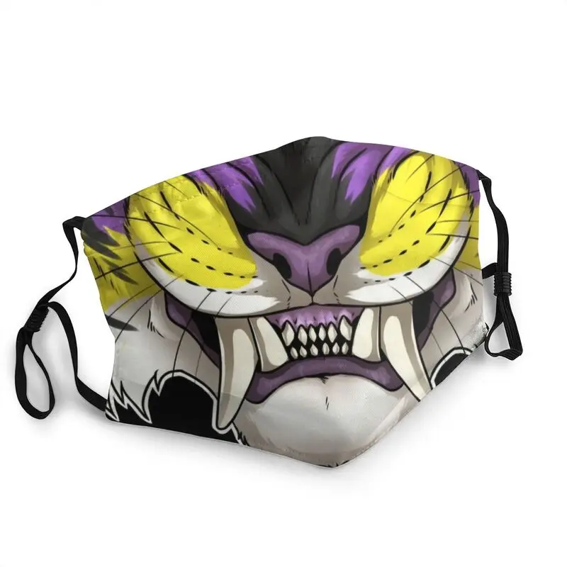 

Tiger Snarl Mouth Face Mask Men Anti Haze Dust Beast Mask Protection Cover Non-Disposable Respirator Muffle