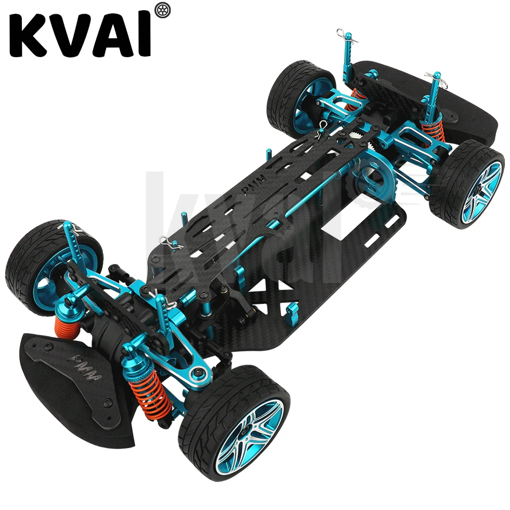 

TT01 рама из металла и углеродного волокна шасси с амортизаторами колесные редукторы для Tamiya TT01 1/10 RC туристические автомобили обновленные детали