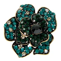 cindy xiang rhinestone large camellia flower brooches for women vintage fashion winter brooch pin 3 colors available good gift