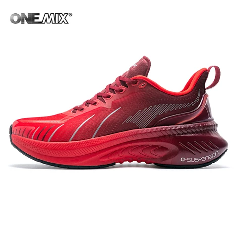 ONEMIX/Новинка 2023 года; Стильная Спортивная обувь для мужчин с амортизацией; Спортивная обувь с тяжелыми бегунами; Нескользящие уличные спортивные кроссовки