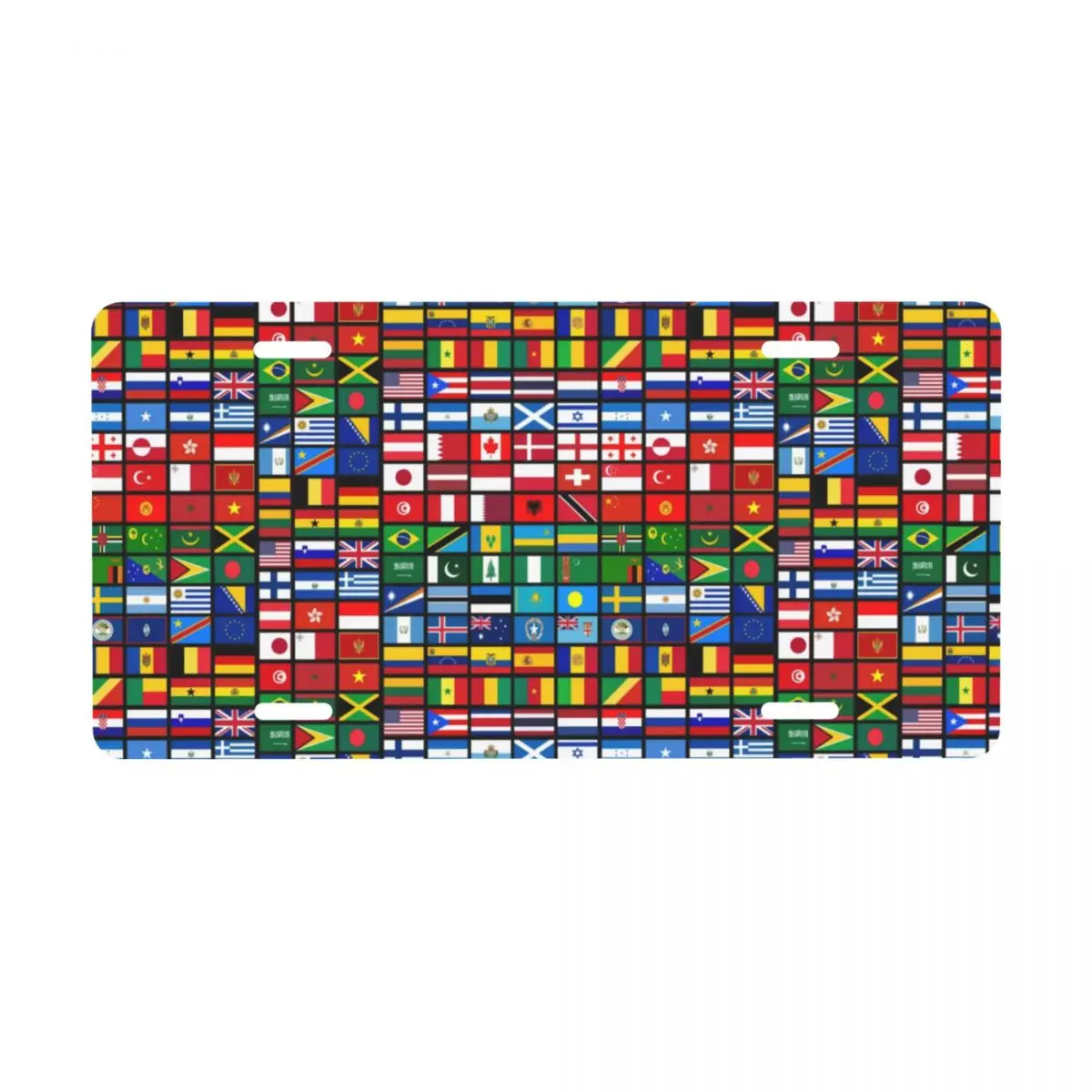 Новинка более 90 флагов стран мира декоративный металлический номерной знак