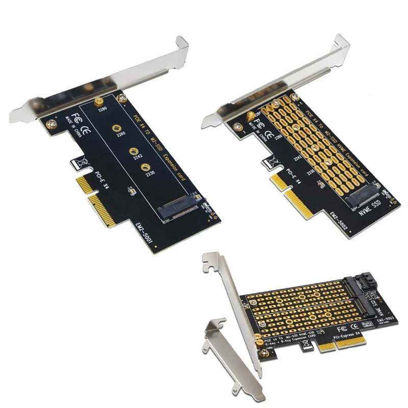 

PCI-E 3,0 X4 к NVMe M.2 NGFF M Key SSD Райзер расширения карты для 2230/2242/2260/2280 M.2 SSD