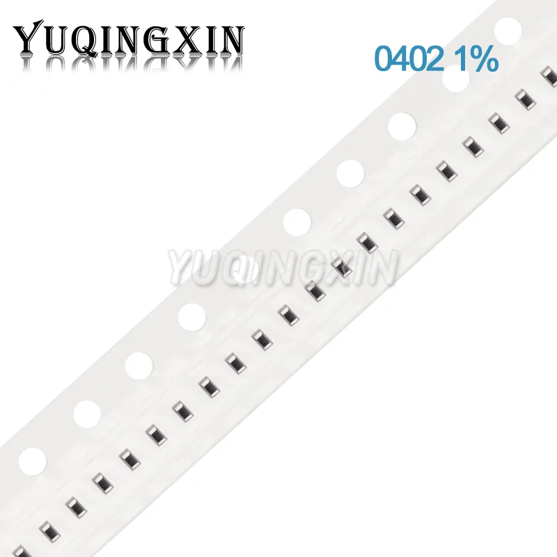 

100pcs 0402 1% SMD resistor 1/16W 2.49 2.8 10.2 24.9 28 34 40.2 47.5 49.9 60.4 105 115 133 140 205 280 301 332 402 499 604 ohm