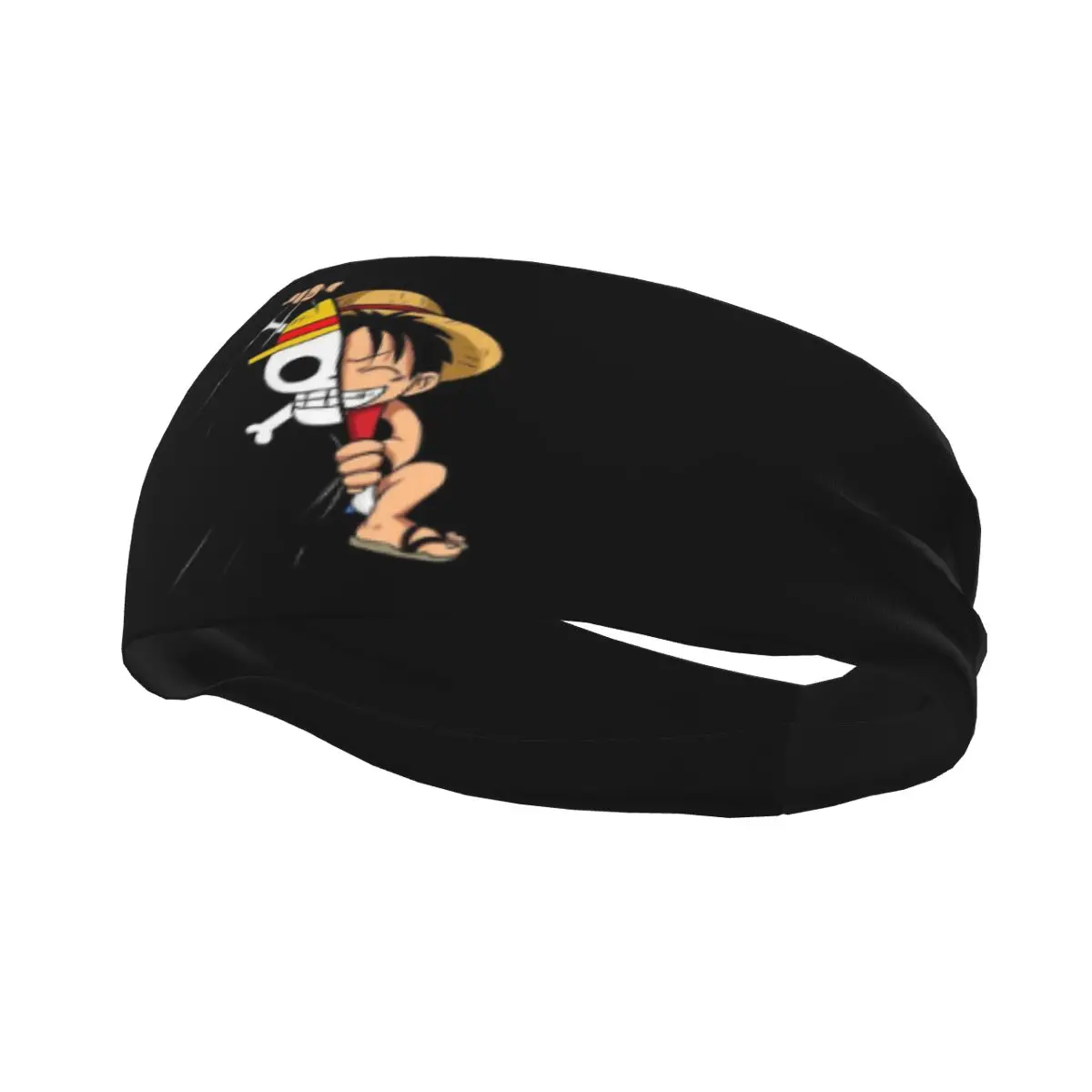 

Повязка для волос Luffy цельный широкий спортивный защитный повязка на голову повязка для волос японский аниме повязки для волос для тренажер...