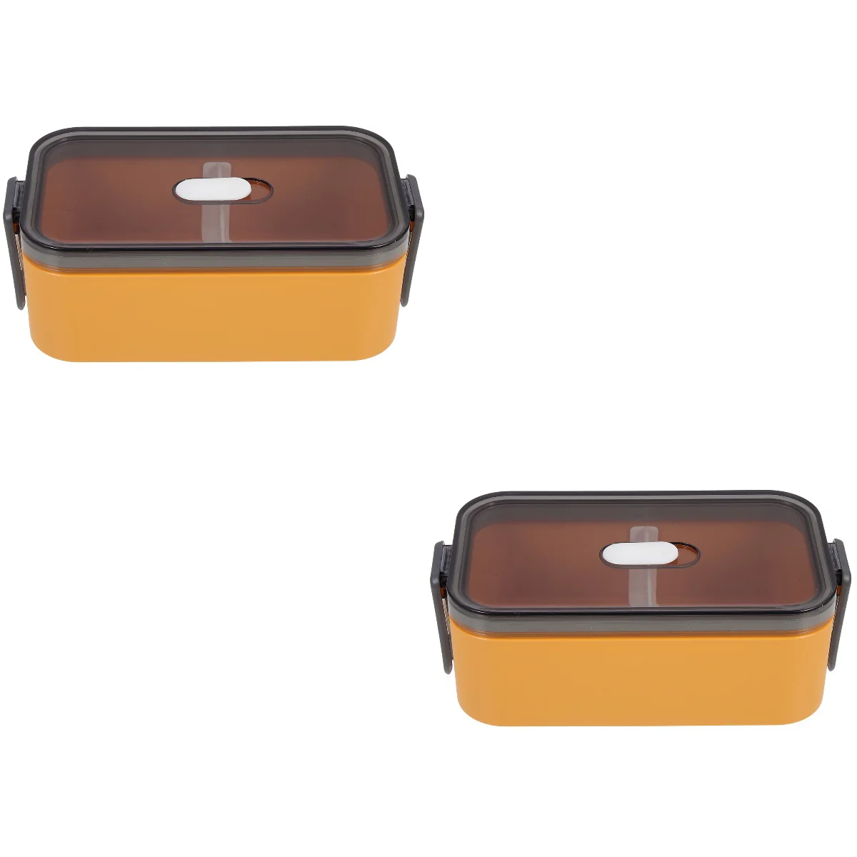 

Box Bento Lunch Container Plasticadult Kids Saladpicnic Student Case Portable Fruit