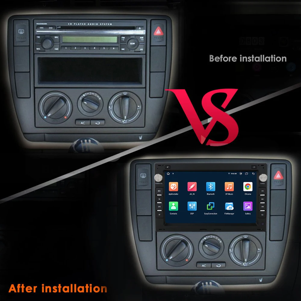 Android Car Raido мультимедийный для Passat B5 VW T4 JETTA GOLF IV MK4 POLO MK3 4 BORA 1998 - 2006 SHARAN LUPO CITI CHICO