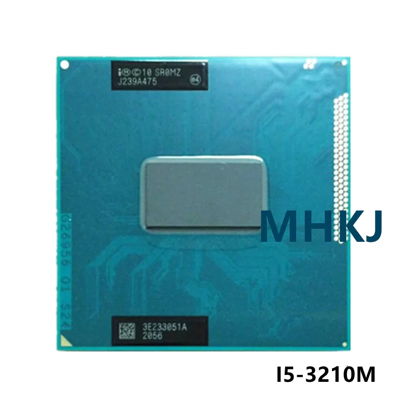 Intel Core i5-3210M i5 3210M SR0MZ 2,5 ГГц двухъядерный четырехпоточный ЦПУ процессор 3M 35 Вт Разъем G2 / rPGA988B