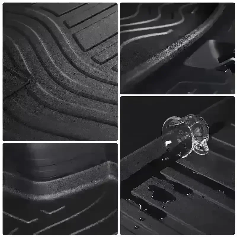 Обновление TPE задние коврики для багажника автомобиля подушечки хранения