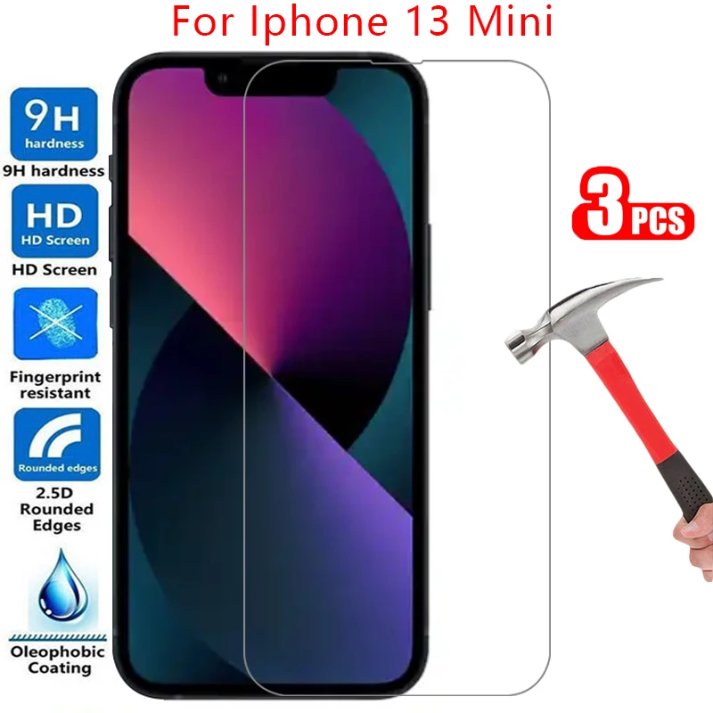

protective tempered glass for iphone 13 mini screen protector on i phone 13mini 5.4 safety film aphone iphon iphoe iphne ipone