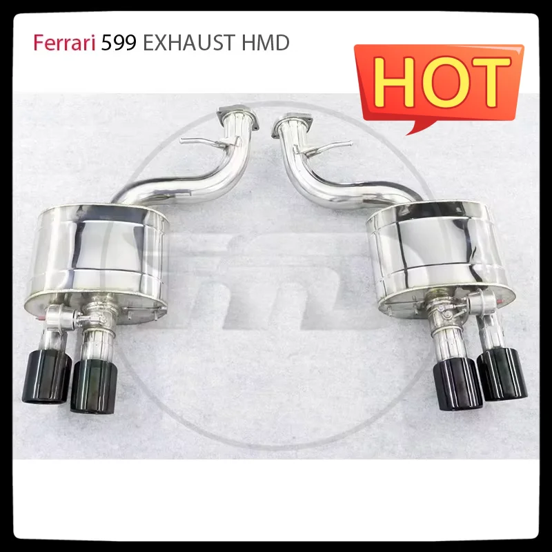 Выхлопной шум HMD из нержавеющей стали для автомобиля Ferrari 599 электронный