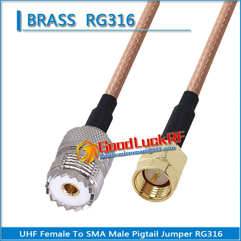 

SMA Male to L16 N Q9 BNC TNC UHF PL259 SO239 Male Female Прямоугольная 90-градусная шайба, гайка с косичкой, перемычка RG316, удлинительный кабель