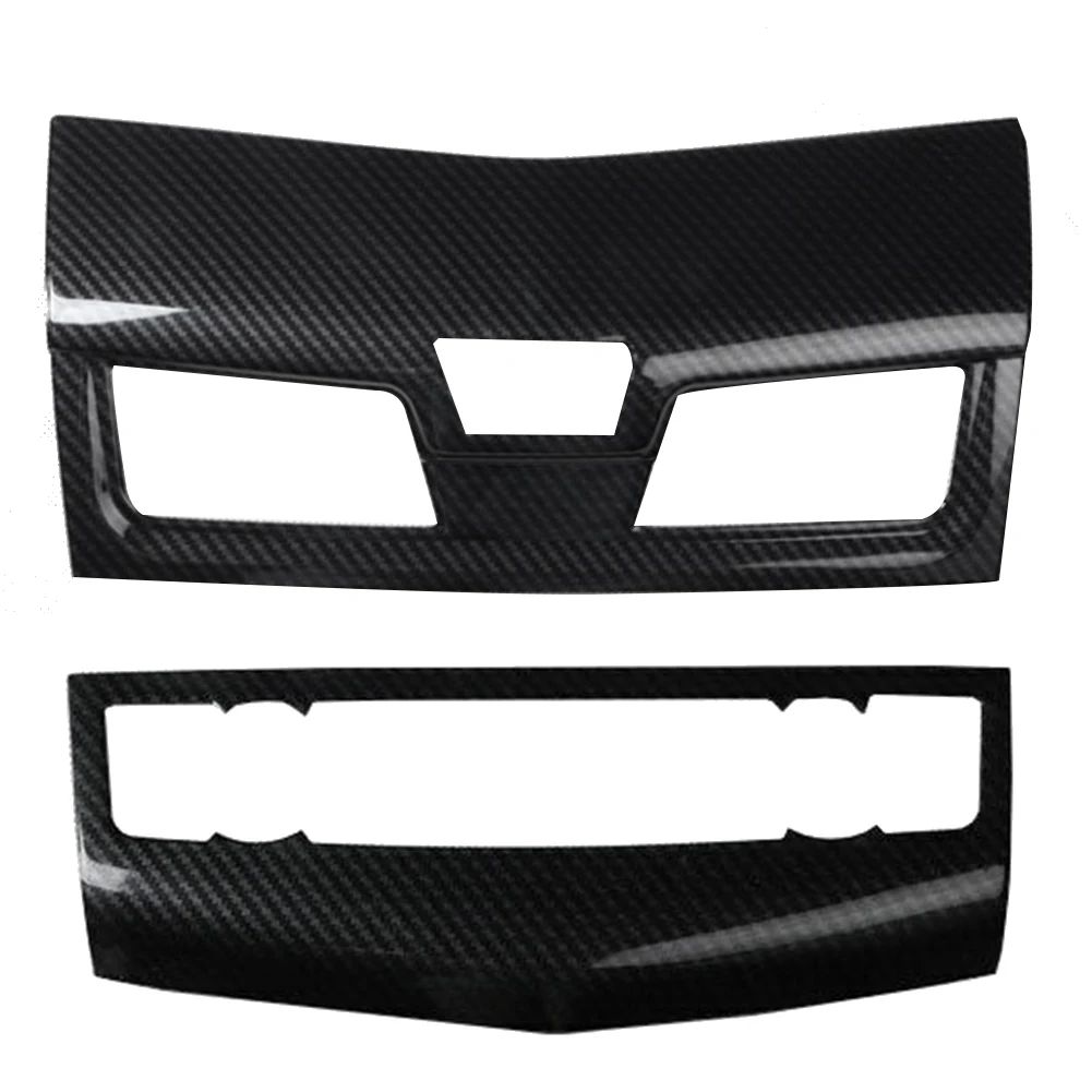 

Carbon Fiber Dashboard Center Air Vent A/C Console Panel Cover Trim for Nissan Altima Teana 2013-2017 Decoration