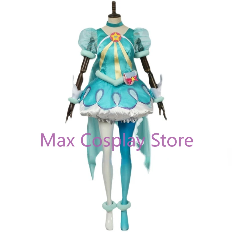 Max Star Twinkle Cure Hagoromo Lala Milky Косплей Костюм для Хэллоуина Рождества Нового года