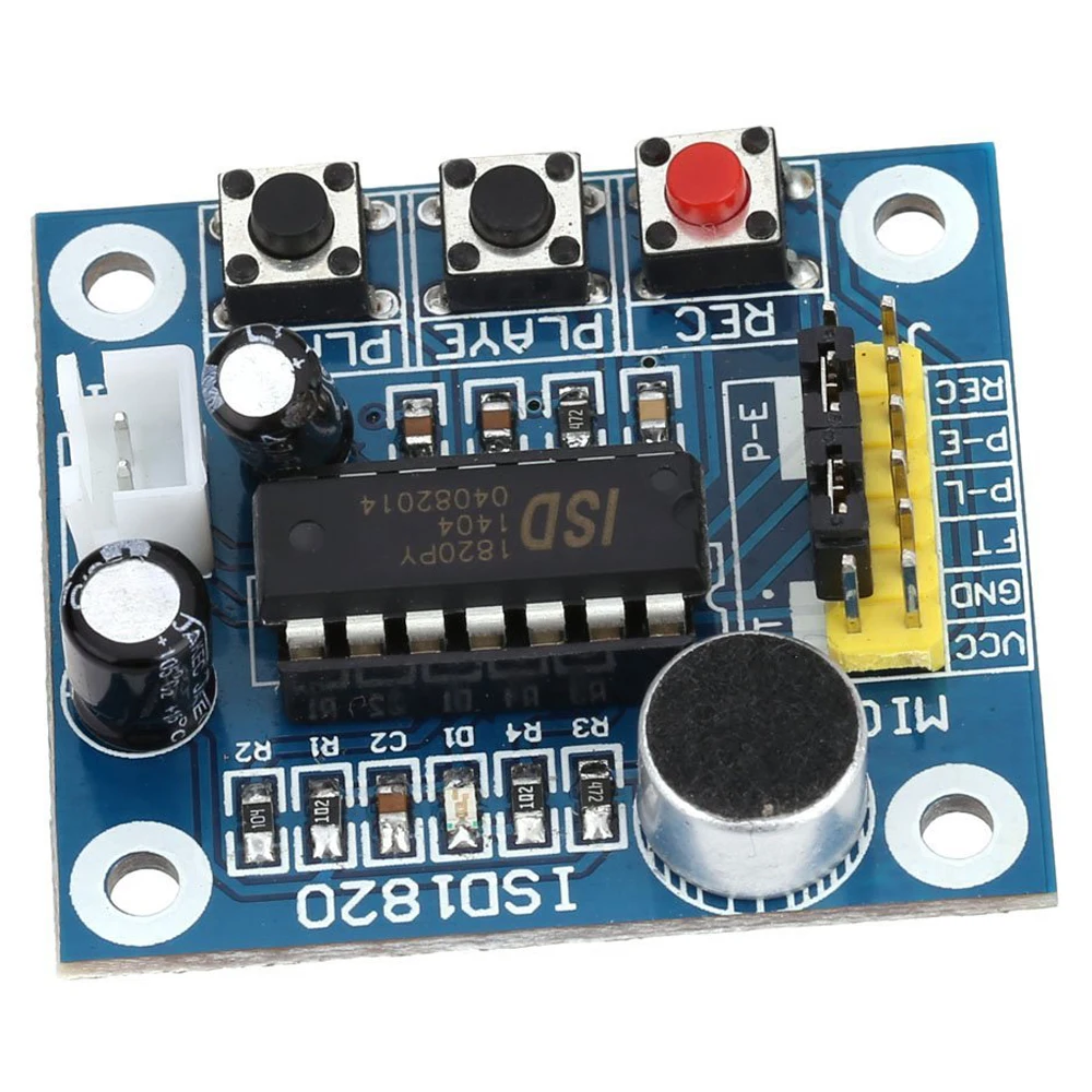 

ISD1820 Sound Voice Recording Playback module with mini - sound audio speakers