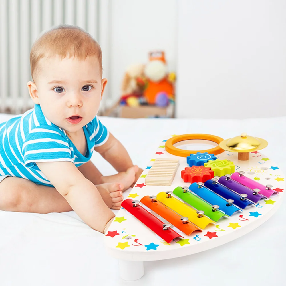 

Children Instruments Toys Baby Educational Multifunction Percussion Wooden Xylophone Kids Music