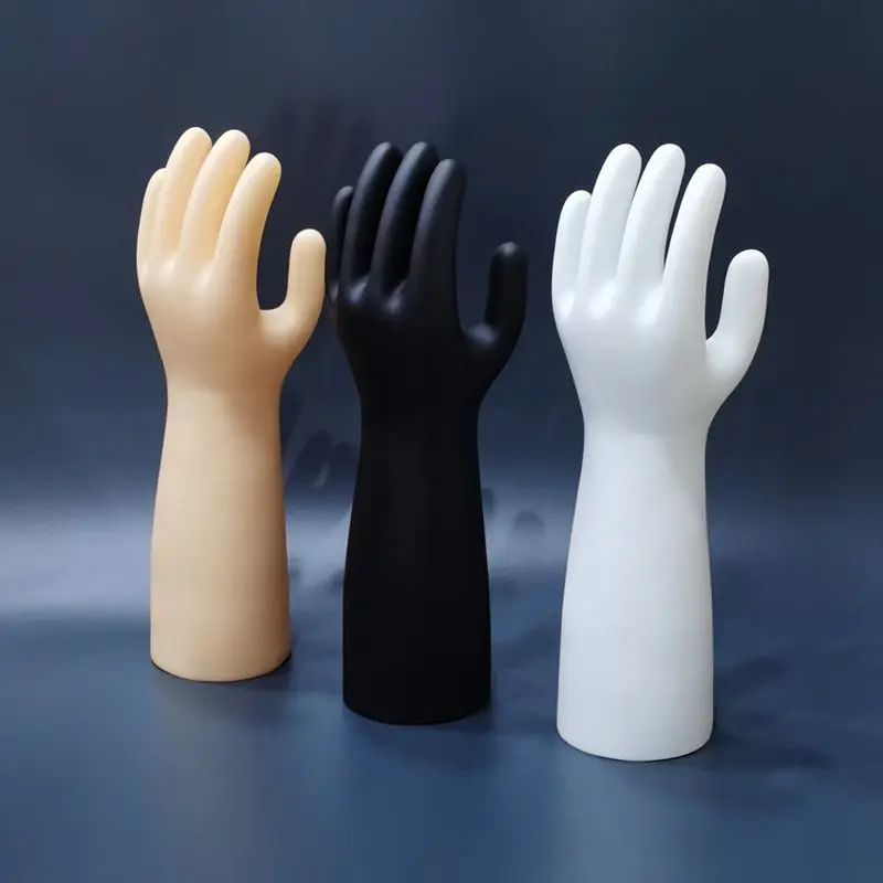 Пара мужских моделей рук ПВХ эмалевые искусственные руки 35 см высокие