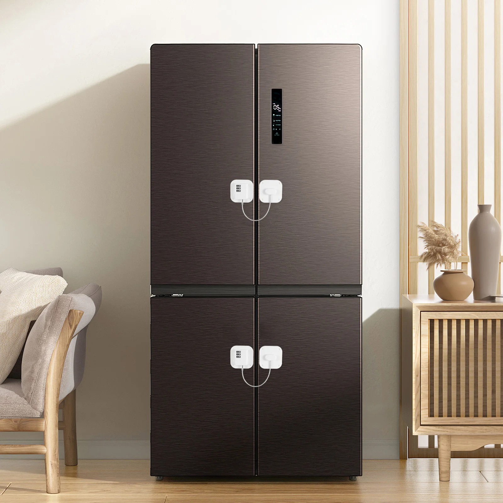 

Cabinet Lock Refrigerator Door Safety Locks Drawer Cabinets Combination Fridge Kids