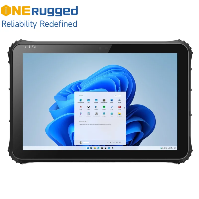 Фото Промышленный планшет ODM/OEM 12 дюймов, IP65, водонепроницаемый, Windows 11, GPS, NFC, 5G, BT, Wi-Fi, высокая яркость, сканер штрих-кодов, защищенный планшет №2