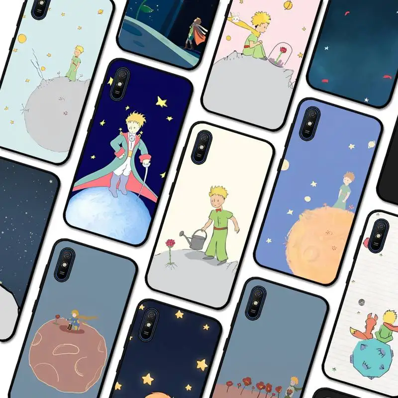 

Little Prince Phone Case for Redmi 5 6 7 8 9 A 5plus K20 4X S2 GO 6 K30 pro